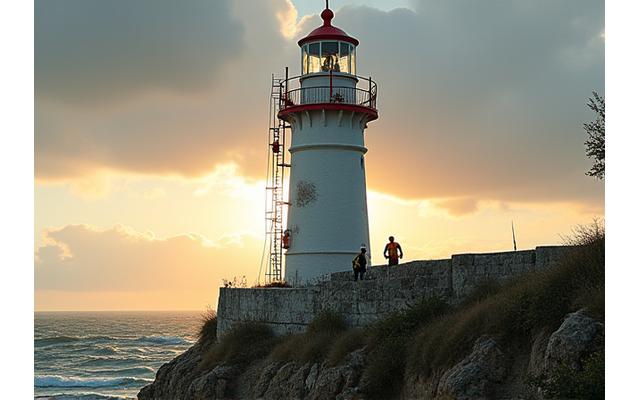 Maintenance préventive et corrective de phares historiques en Bretagne